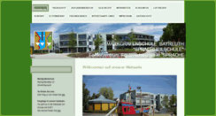 Desktop Screenshot of markgrafenschule.info